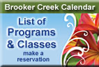 List of Programs & Classes at Brooker Creek Preserve Center